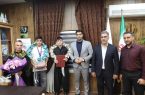 تقدیر از قهرمانان ووشو استان کرمانشاه توسط مدیرکل اداره ورزش و جوانان استان کرمانشاه