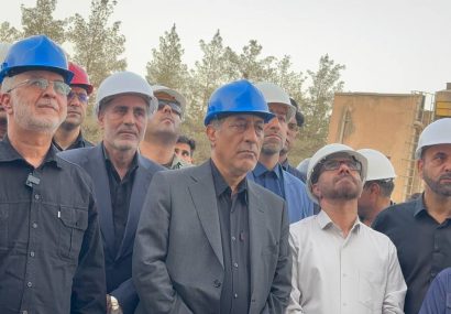 بازدید معاون اجرایی رئیس جمهور و وزیر کشور از روند اجرای طرح تبدیل پسماند به سوخت جایگزین(RDF) شهرداری کرمانشاه